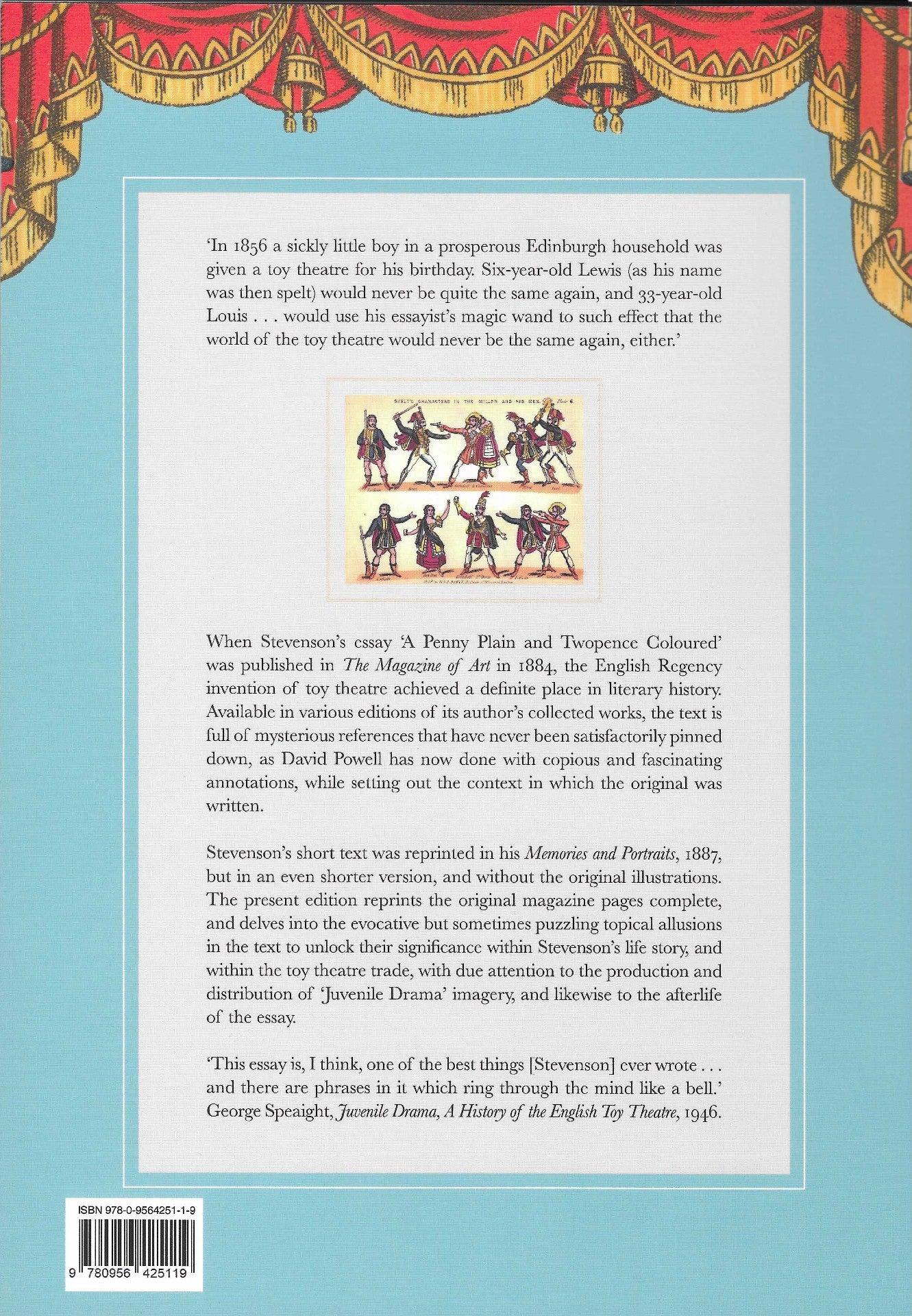 Robert Louis Stevenson: A Penny Plain & Twopence Coloured book, with an introduction and notes by David Powell