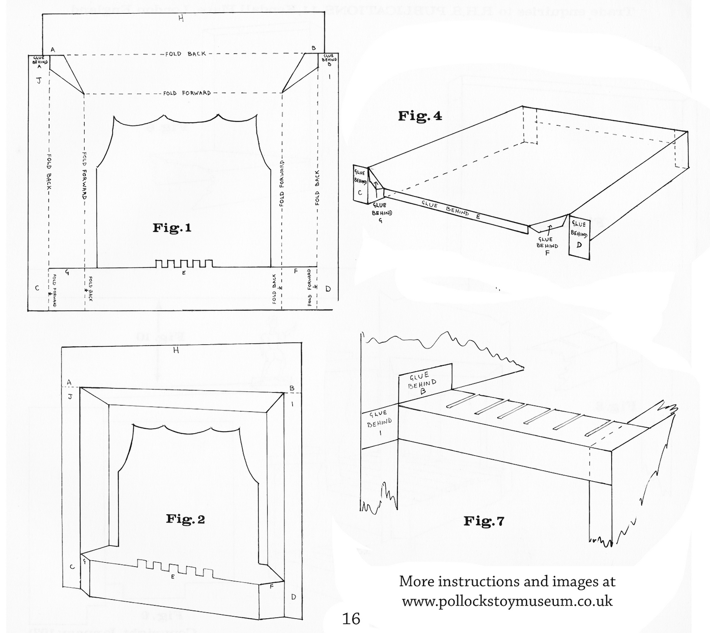 Alice in Wonderland Toy Theatre Kit