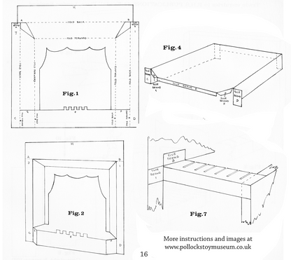 Alice in Wonderland Toy Theatre Kit