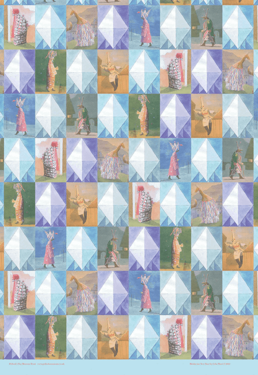 Moldavian New Year by Celia Ward (Printed paper)