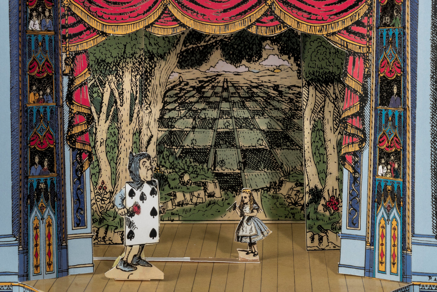 Alice in Wonderland Toy Theatre Kit